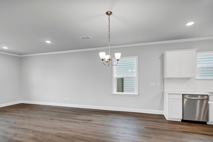 Spacious, unfurnished interior of a new home in Monroe Preserve, Chapin (Image 38).