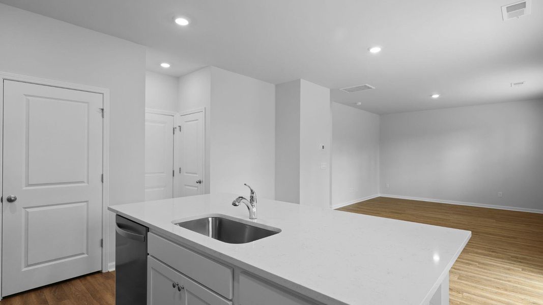 Furnished interior view inside a new home in Pineview North, Summerville (Image 4).