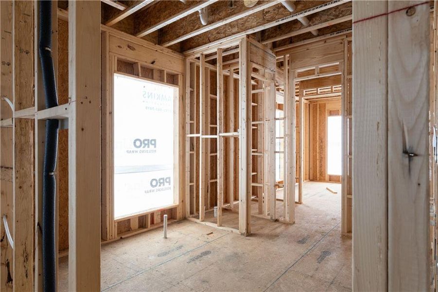 In-progress construction of a new home in , Fairburn, GA (Image 22).