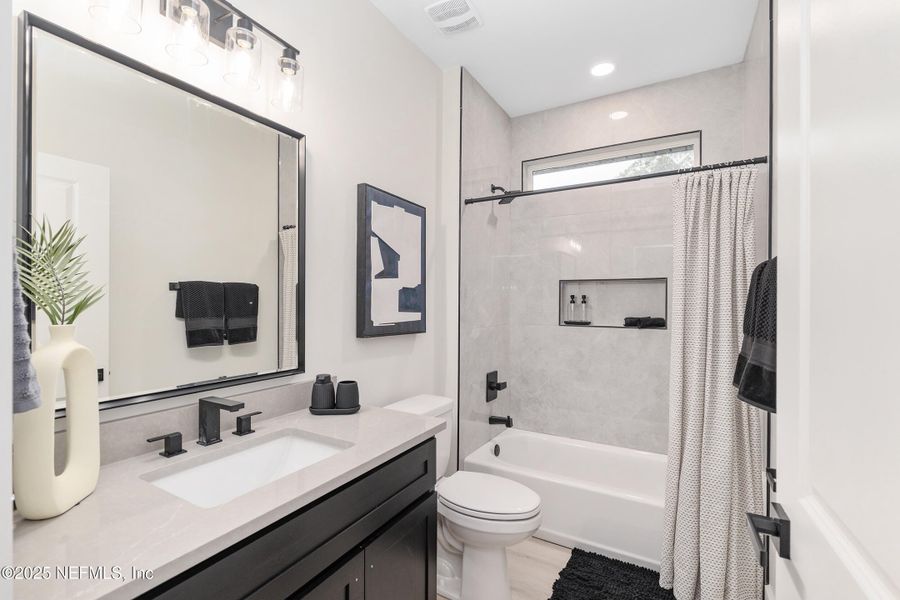 Furnished interior view inside a new home in , Gainesville (Image 36).