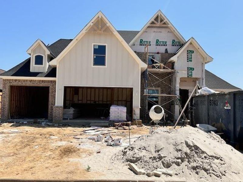 In-progress construction of a new home in , Beaumont, TX (Image 8).