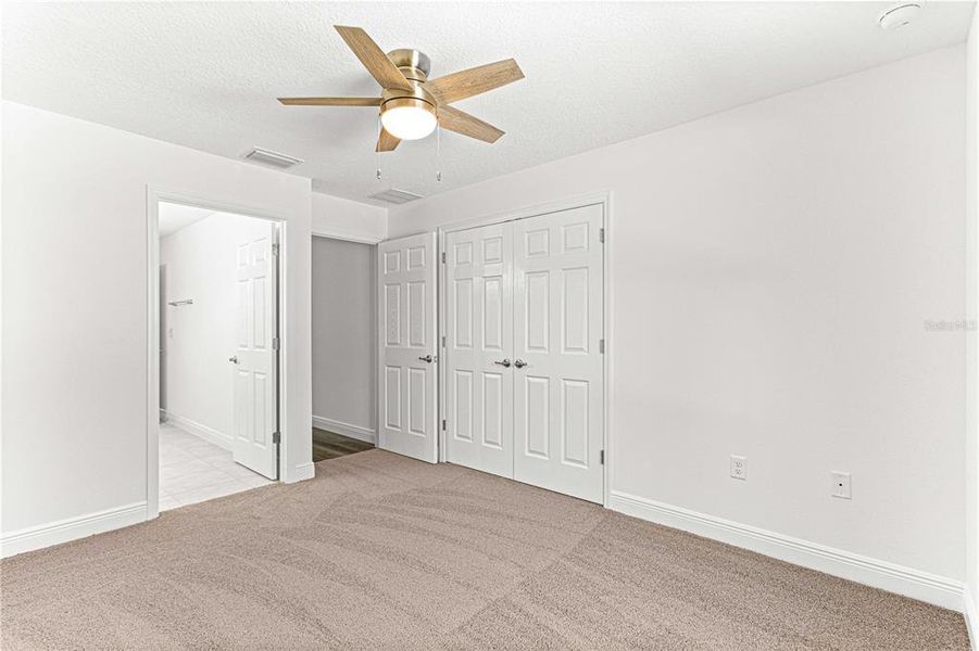 BEDROOM 2 WITH ACCESS TO JACK AND JILL BATHROOM