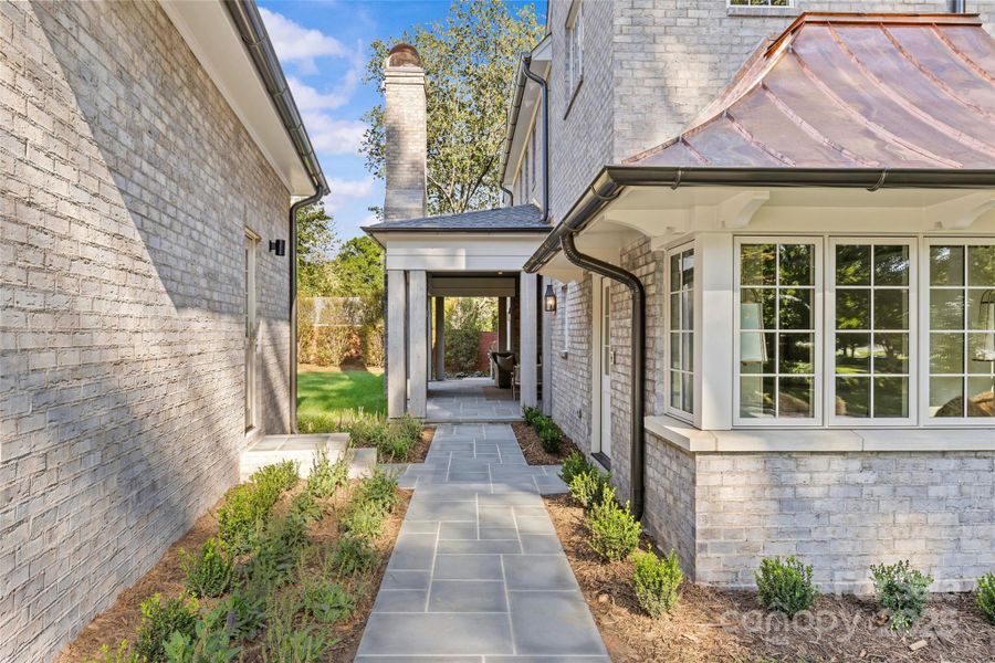 Exterior details and patio area of a home in , Charlotte (Image 3).