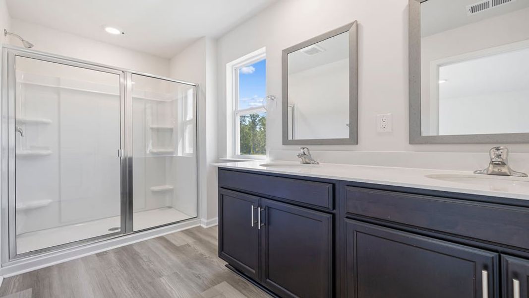 Furnished interior view inside a new home in Varner Station, Woodruff (Image 12).