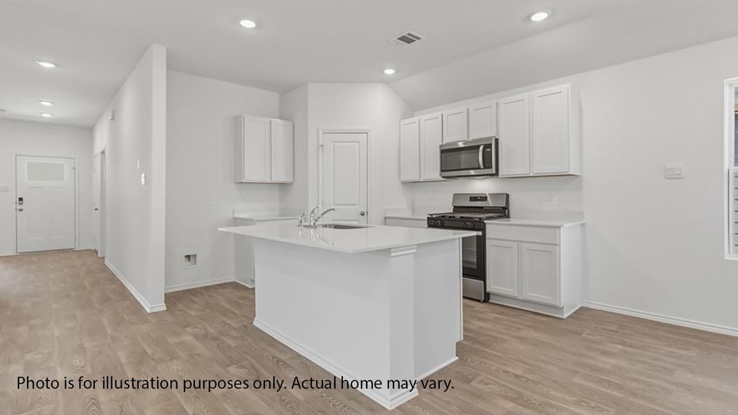 Furnished interior view inside a new home in Marigold, Kyle (Image 5).
