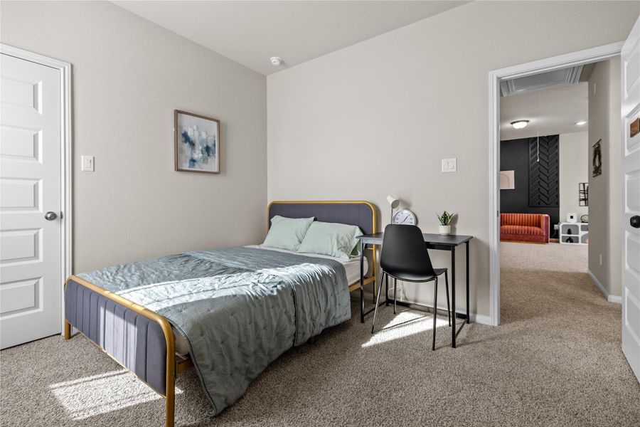 Furnished interior view inside a new home in , Houston (Image 19).