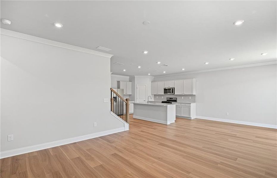 Spacious, unfurnished interior of a new home in Overland, Locust Grove (Image 28).