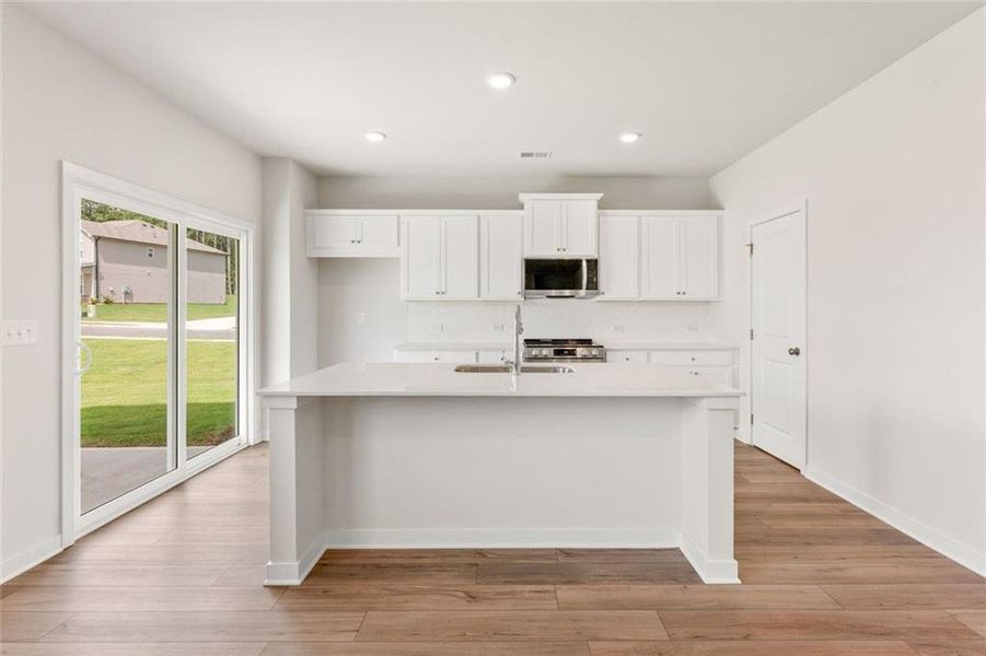 Furnished interior view inside a new home in Reserve at Gum Springs, Jefferson (Image 7). Furnished interior view inside a new home in Reserve at Gum Springs, Jefferson (Image 7).