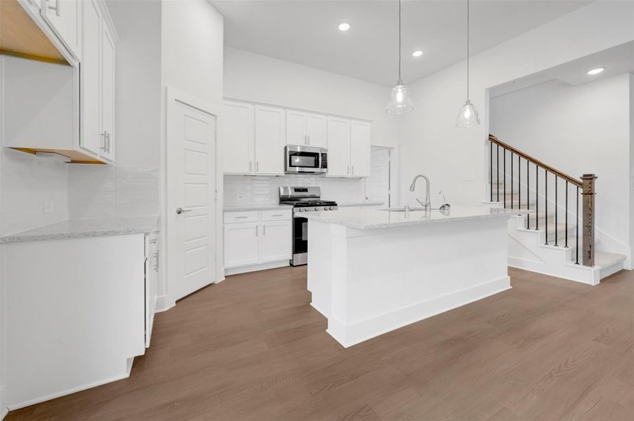 Furnished interior view inside a new home in Sorella, Tomball (Image 9).