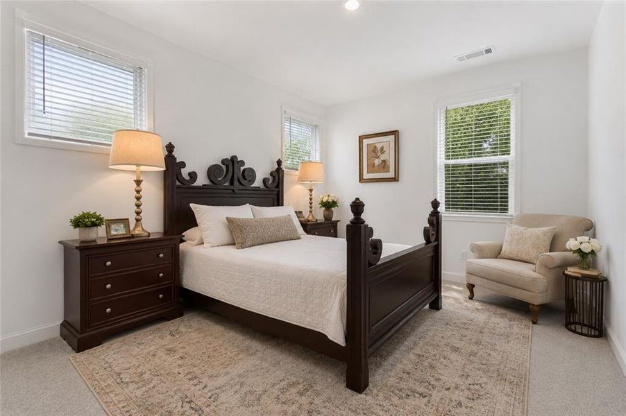 Furnished interior view inside a new home in Bailey Fence, Dacula (Image 14).