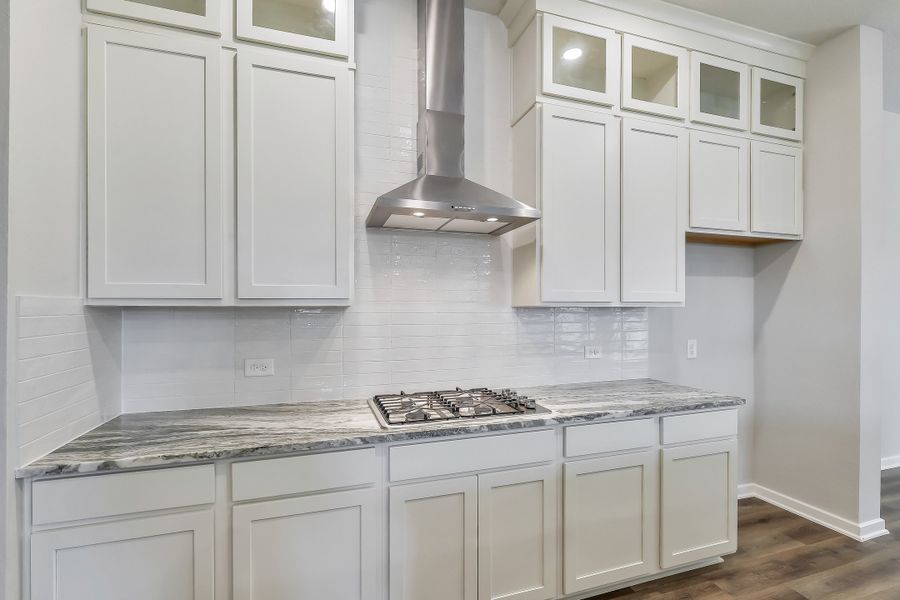 Furnished interior view inside a new home in Summer Place  35', Montgomery (Image 10).