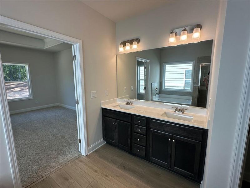 Furnished interior view inside a new home in Kentmere, Auburn (Image 8).