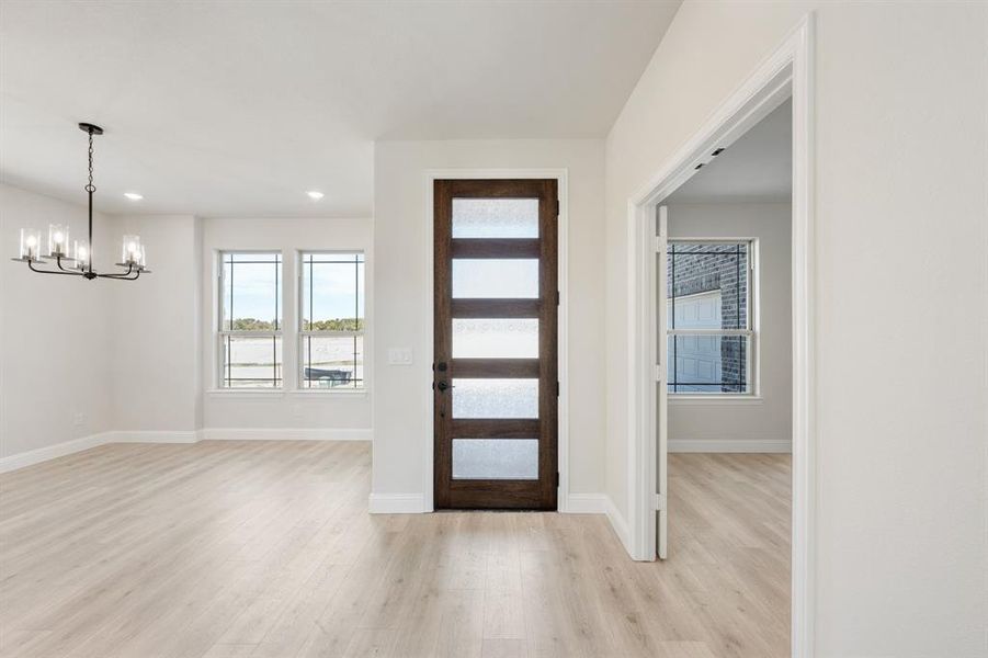 Spacious, unfurnished interior of a new home in Meadow Vista 60-65, Anna (Image 31). Spacious, unfurnished interior of a new home in Meadow Vista 60-65, Anna (Image 31).