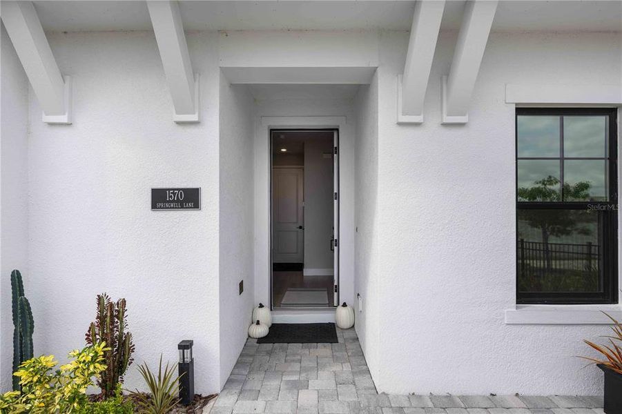 Exterior details and patio area of a home in , Sarasota (Image 4). Exterior details and patio area of a home in , Sarasota (Image 4).