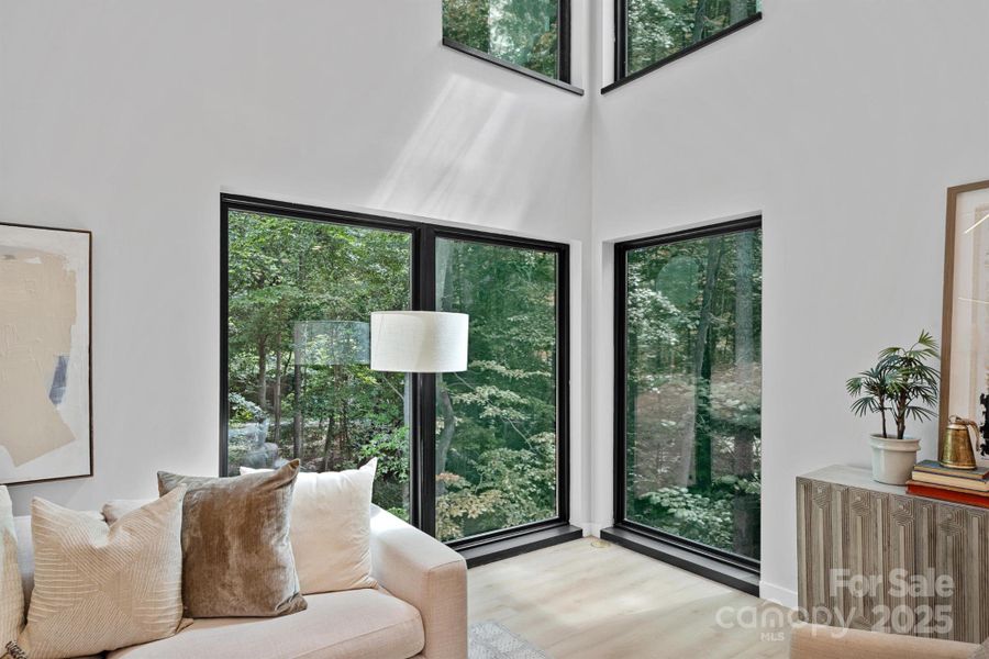 Furnished interior view inside a new home in , Charlotte (Image 29).