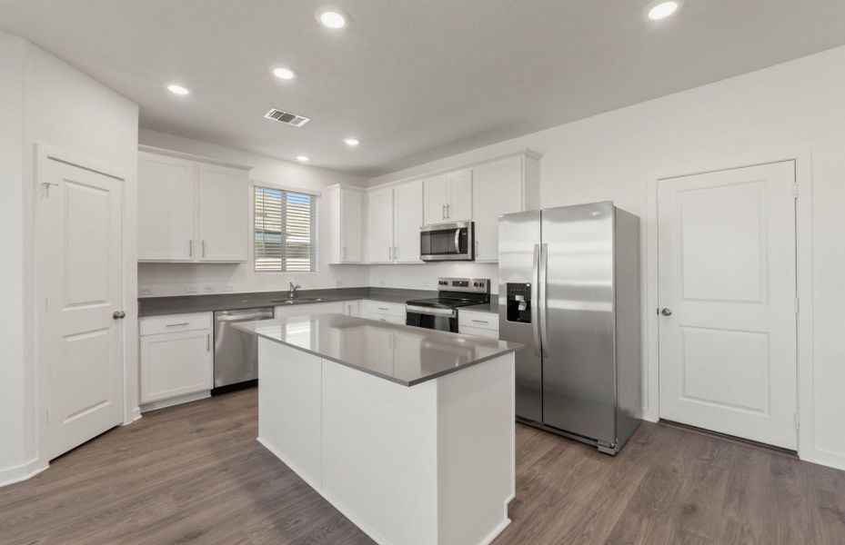 Furnished interior view inside a new home in Sonterra, Jarrell (Image 7).