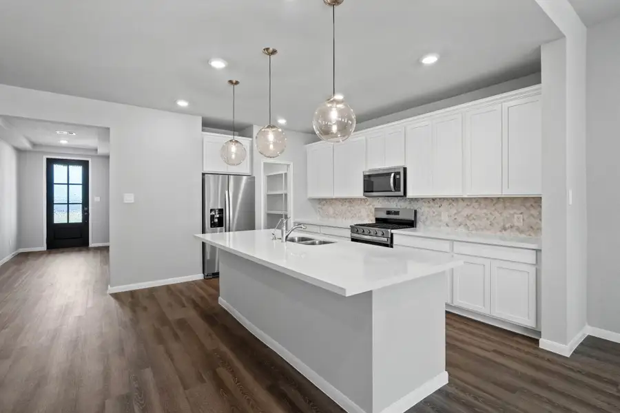 Furnished interior view inside a new home in Montgomery Ridge, Montgomery (Image 6).