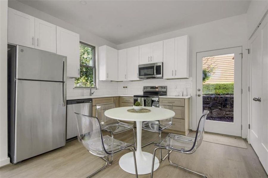 Furnished interior view inside a new home in , Atlanta (Image 8).