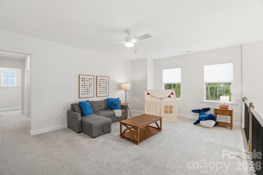 Furnished interior view inside a new home in , Belmont (Image 28).