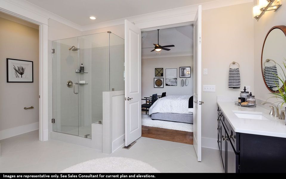 Furnished interior view inside a new home in Belvoir, Fairview (Image 22).