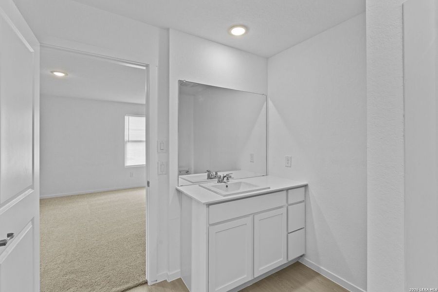 Furnished interior view inside a new home in Smiley Ranch, San Antonio (Image 6). Furnished interior view inside a new home in Smiley Ranch, San Antonio (Image 6).