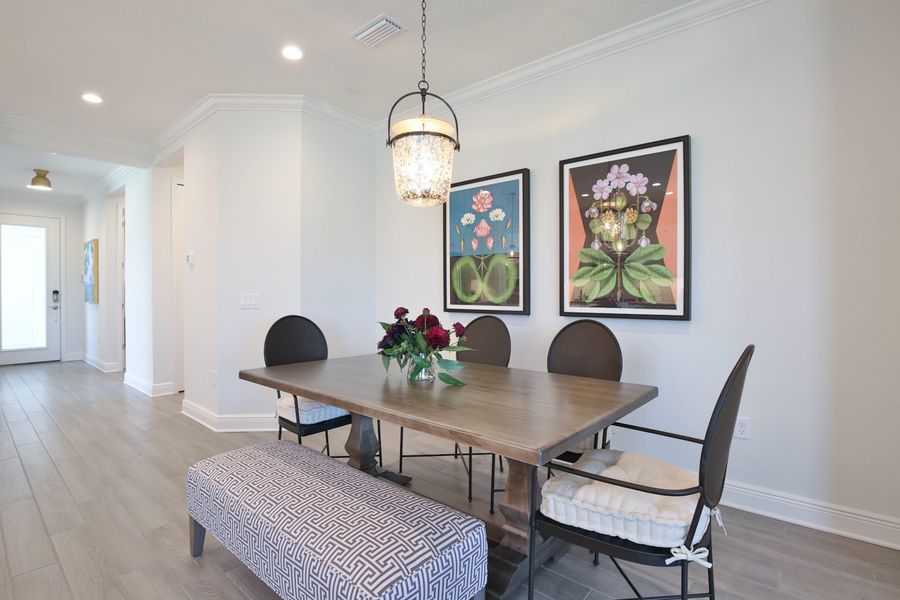 Representative furnished interior of a home built from the Tidewinds 2 by Neal Communities in Palm Grove, Bradenton (Image 12).