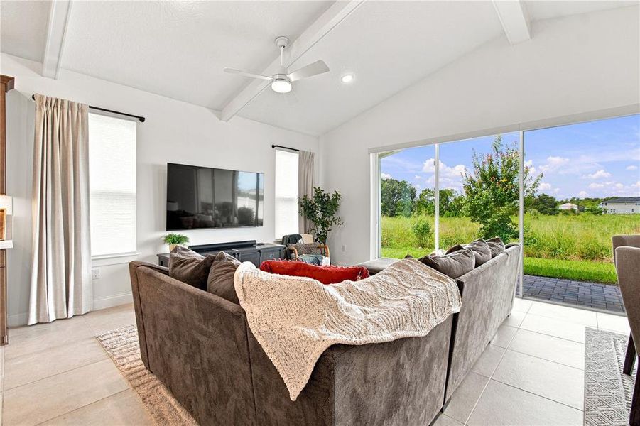 Furnished interior view inside a new home in Horizon Isle, Winter Garden (Image 39). Furnished interior view inside a new home in Horizon Isle, Winter Garden (Image 39).
