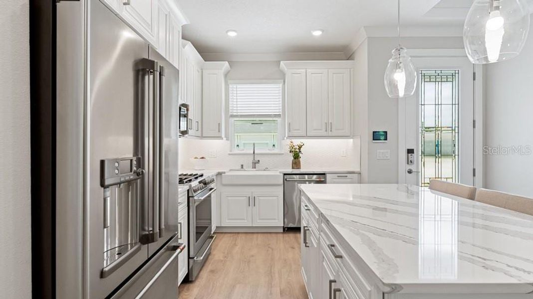 Furnished interior view inside a new home in Esplanade at Azario Lakewood Ranch, Bradenton (Image 11). Furnished interior view inside a new home in Esplanade at Azario Lakewood Ranch, Bradenton (Image 11).