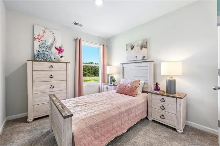 Furnished interior view inside a new home in , Fairburn (Image 13).