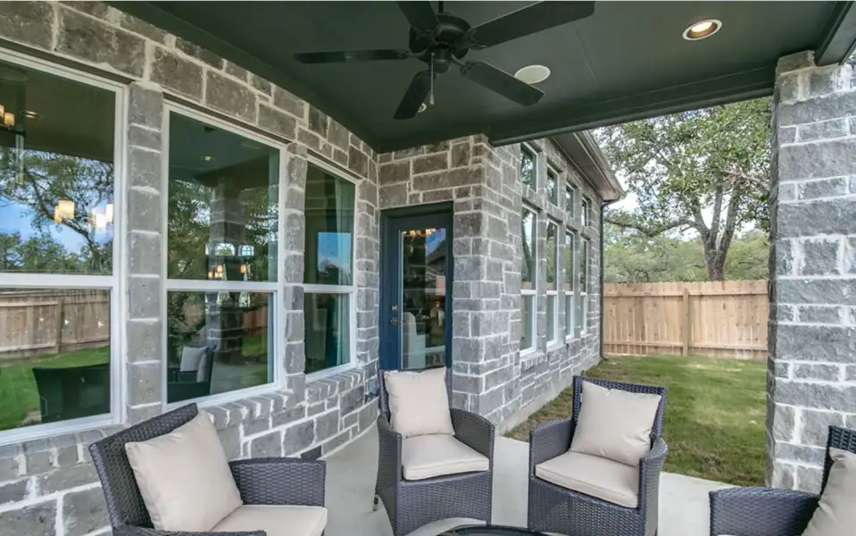 Representative exterior details of a home built from the Sausalito by CastleRock Communities in Lakesong, Grand Prairie (Image 3). Representative exterior details of a home built from the Sausalito by CastleRock Communities in Lakesong, Grand Prairie (Image 3).