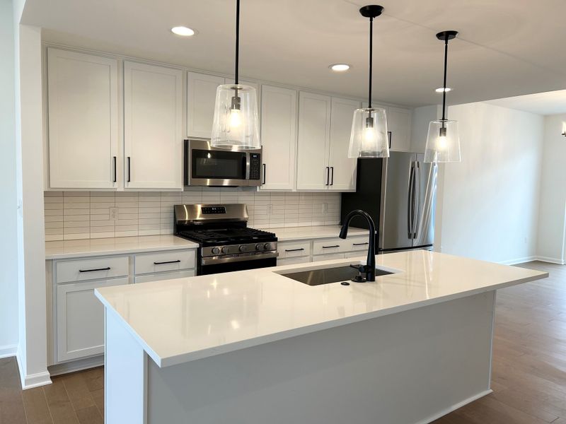 Furnished interior view inside a new home in Bristol Ridge Townhomes, Ann Arbor (Image 8). Furnished interior view inside a new home in Bristol Ridge Townhomes, Ann Arbor (Image 8).
