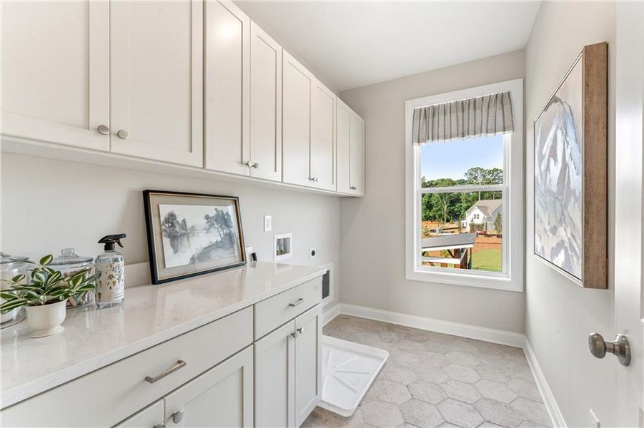 Furnished interior view inside a new home in , Canton (Image 22).