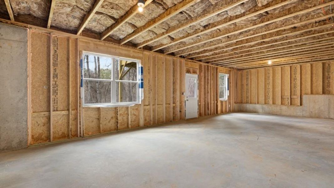 In-progress construction of a new home in South Wind, Union City, GA (Image 32).