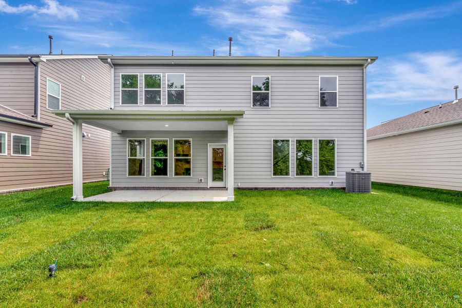 Representative exterior photo of a completed home built from the The Boxwell by David Weekley Homes in The Preserve at Five Oaks, Lebanon, TN (Image 1). Representative exterior photo of a completed home built from the The Boxwell by David Weekley Homes in The Preserve at Five Oaks, Lebanon, TN (Image 1).
