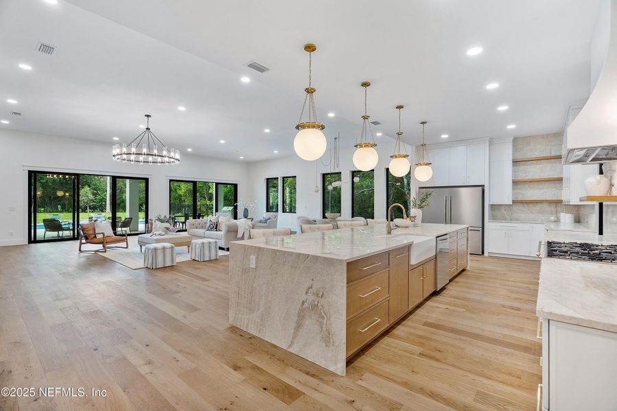 Furnished interior view inside a new home in , St. Augustine (Image 52).