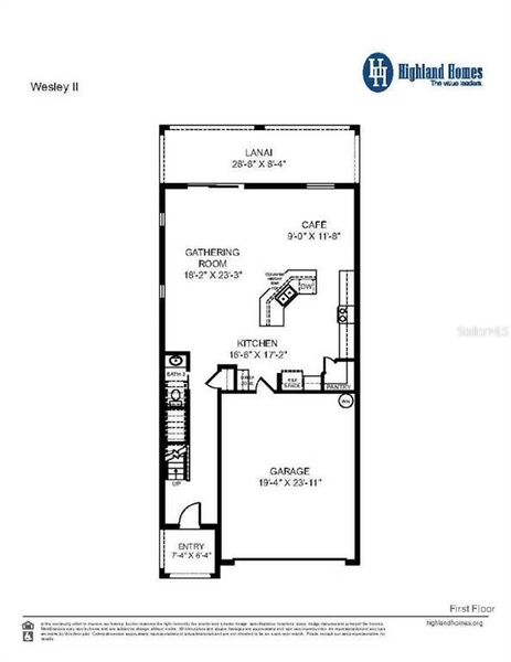 2D floor plan layout of this home in Bradbury Creek, Haines City, FL (Image 3). 2D floor plan layout of this home in Bradbury Creek, Haines City, FL (Image 3).
