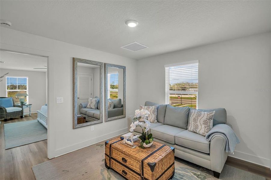 Furnished interior view inside a new home in Emerald Fields, Hudson (Image 12).