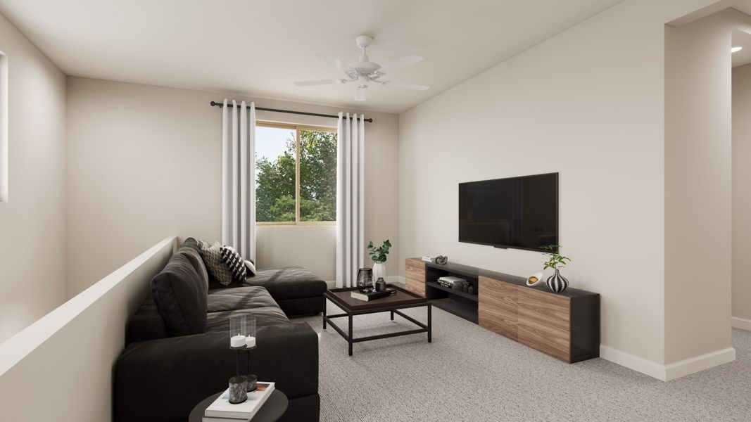 Representative furnished interior of a home built from the Sierra Plan 3509 by Tri Pointe Homes in Soleo, San Tan Valley (Image 9). Representative furnished interior of a home built from the Sierra Plan 3509 by Tri Pointe Homes in Soleo, San Tan Valley (Image 9).
