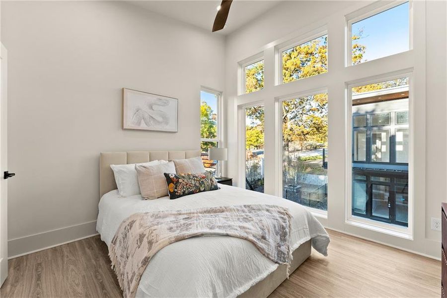 Furnished interior view inside a new home in , Gainesville (Image 8).