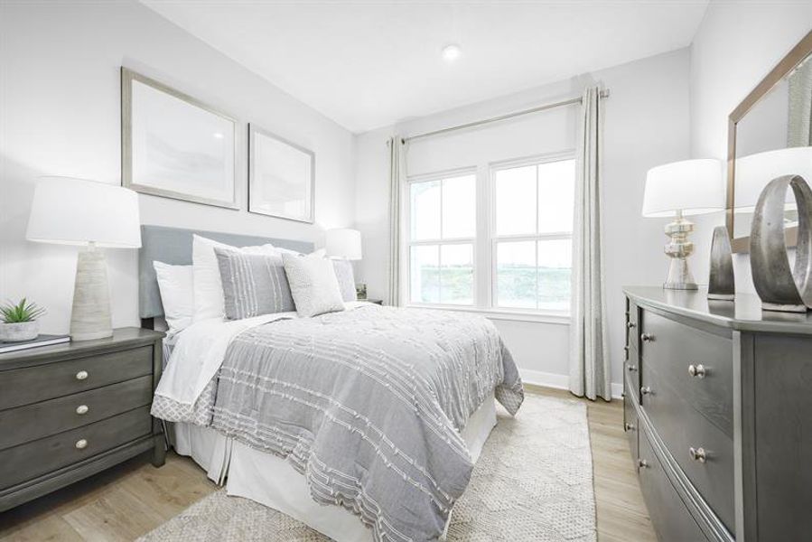 Representative furnished interior of a home built from the Alberti Ranch by Ryan Homes in Albemarle, Hertford (Image 31).