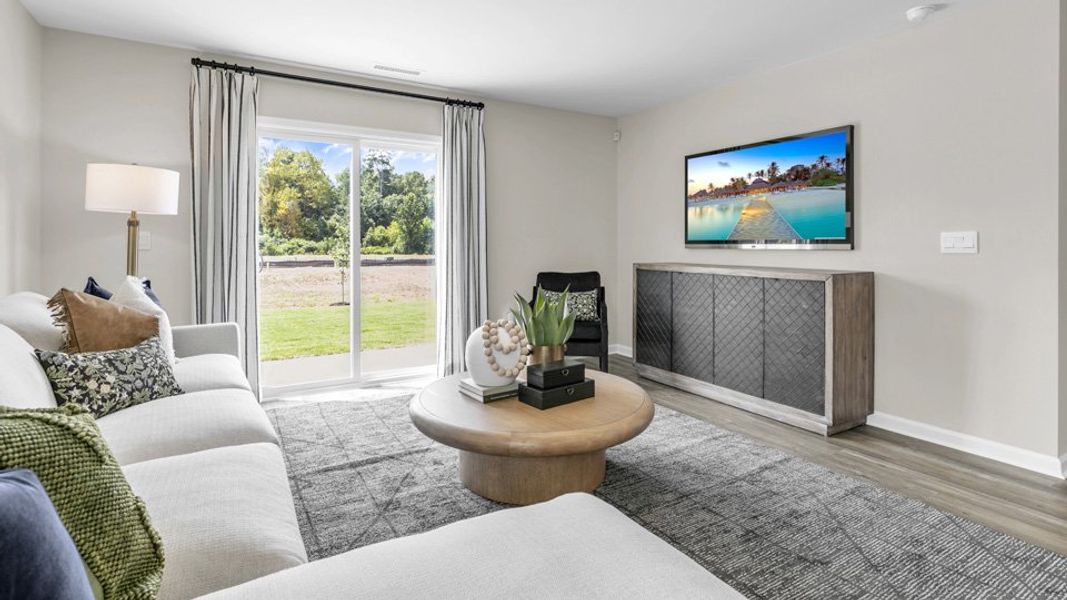 Furnished interior view inside a new home in Wilson's Ridge, Wilson's Mills (Image 14).