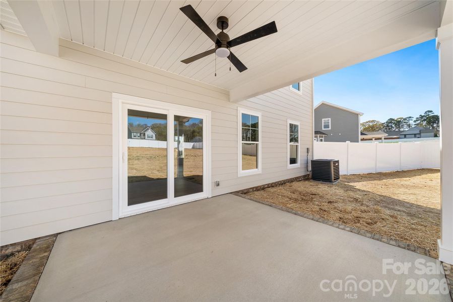 Exterior details and patio area of a home in , Stanfield (Image 4).