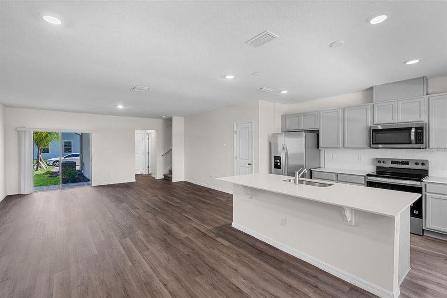 Furnished interior view inside a new home in Waterleigh, Winter Garden (Image 10).