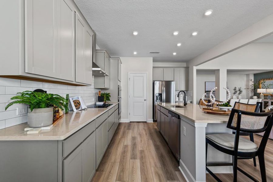 Furnished interior view inside a new home in The Cypress Series at Reserve East, Flagler Beach (Image 3).