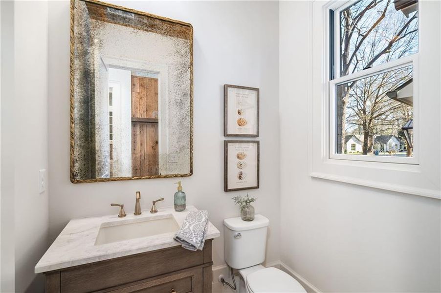 Furnished interior view inside a new home in , Alpharetta (Image 36).