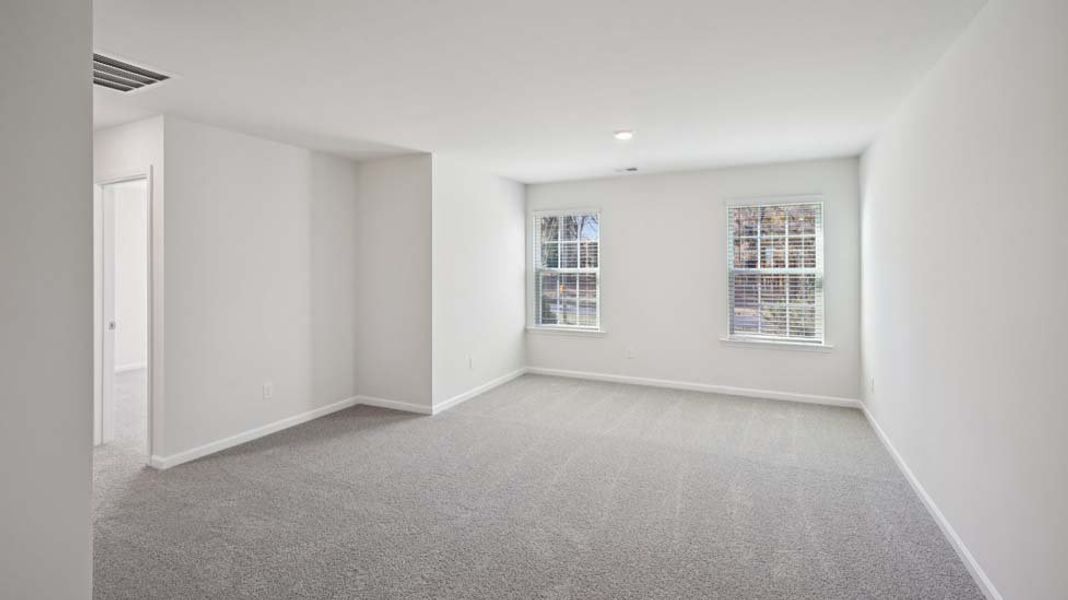 Representative unfurnished interior of a home built from the Columbia by D.R. Horton in Twinleaf Meadows, Monroe (Image 18).