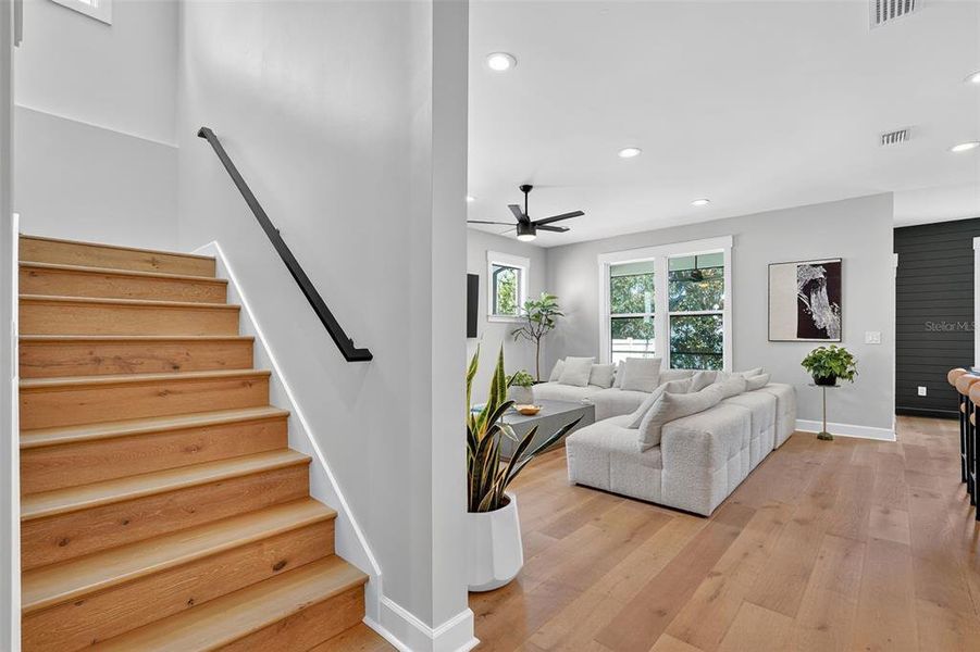 Furnished interior view inside a new home in , Tampa (Image 9).