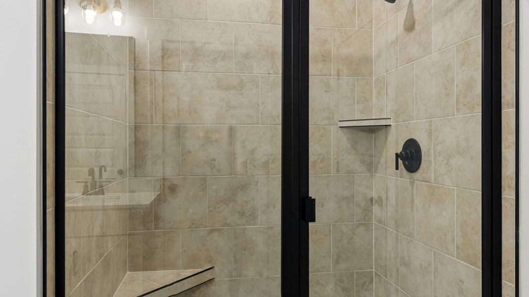 Close-up of interior finishes inside a home in Reserve at Hickory Ridge, Columbia (Image 17).