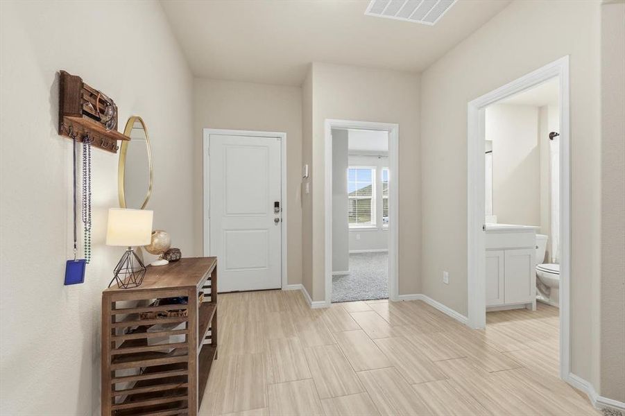 Furnished interior view inside a new home in Hickory Grove, Denton (Image 6).