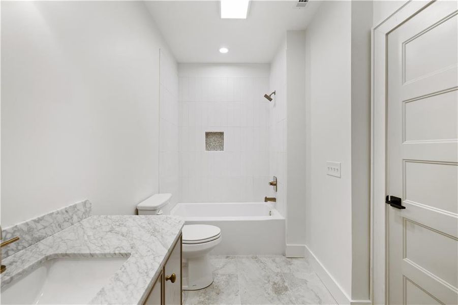 Furnished interior view inside a new home in , Cherry Log (Image 29).